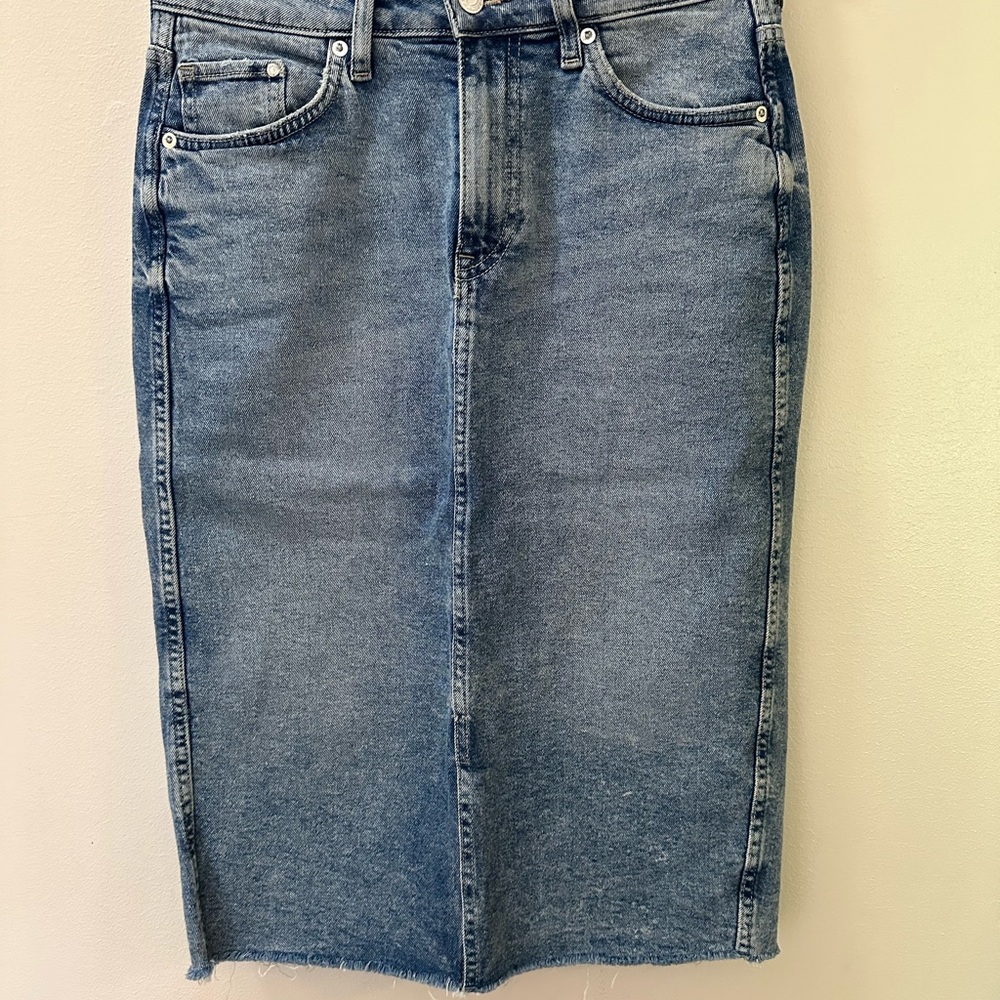 H&M Denim Pencil Skirt
